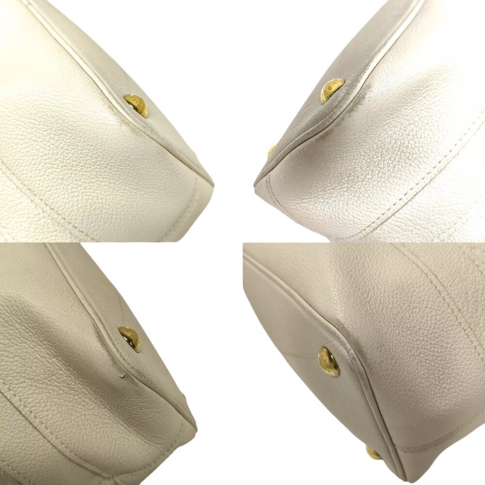 311668AR (X6) Louis Vuitton Tote Bag Citadine PM White Monogram Empreinte - Picture 7 of 12